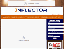 Tablet Screenshot of inflectorglobal.com